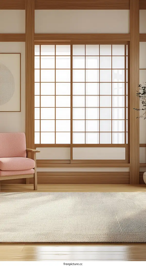 Japanese Style Living Room Interior Design