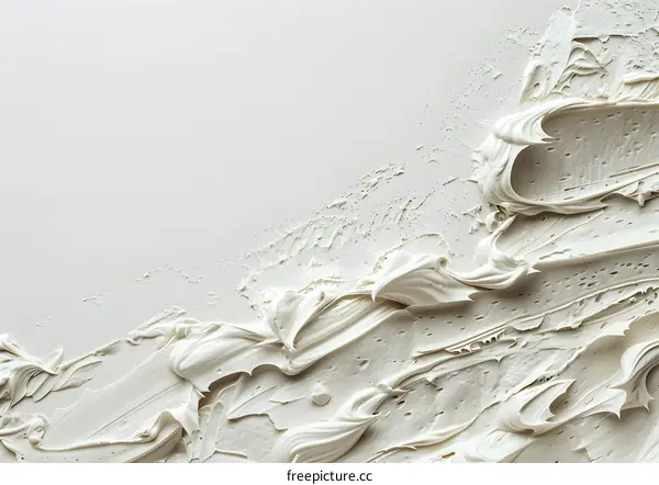 white oil paint texture background