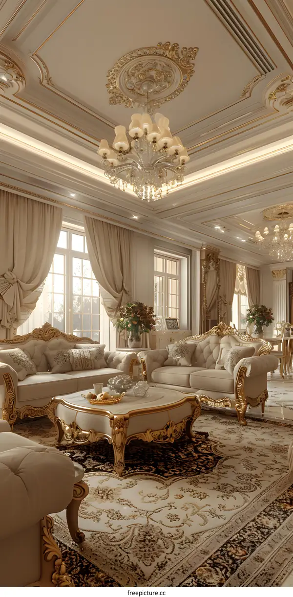 Luxurious living room