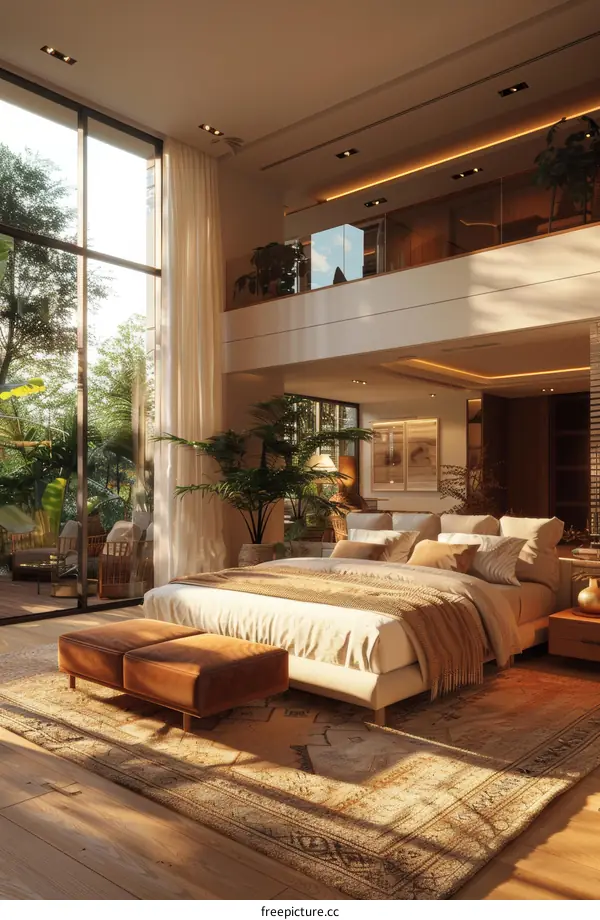 Modern Luxurious Bedroom Interior Design
