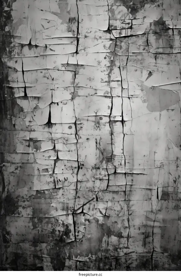 Black and white grunge texture
