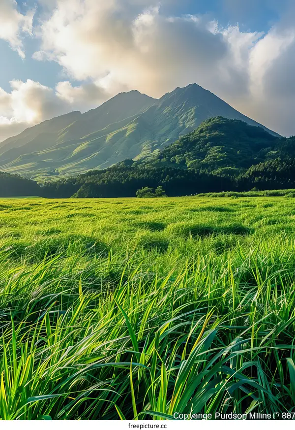 Mount Aso in Japan is an active volcano located on the island of Kyushu