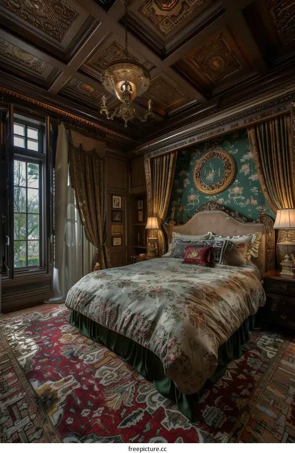 Luxurious Bedroom Design for a Palatial Abode