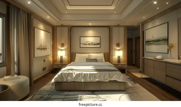 Elegant Luxury Bedroom Interior Design