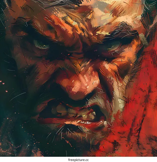 Wolverine angry face