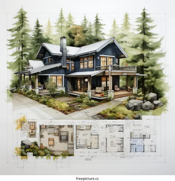 Modern House Plans 2 Storey With Basement