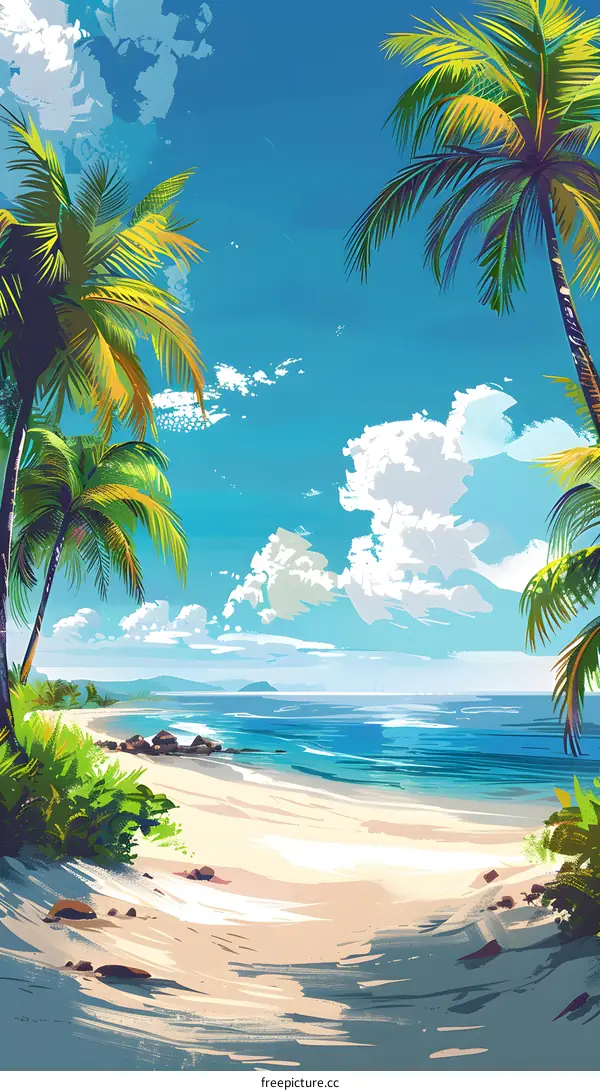Tropical Paradise Beach