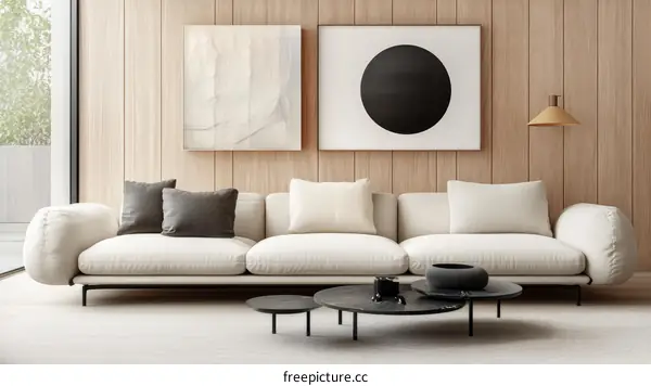 Modern Minimalist Living Room Interior Design