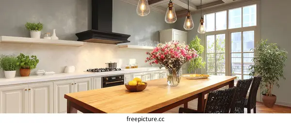 Modern Kitchen Interior Design with Island