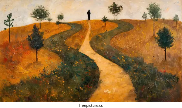 The Solitary Man on the Hill