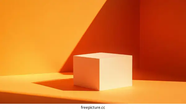 Orange Studio Minimalist Display Product Presentation