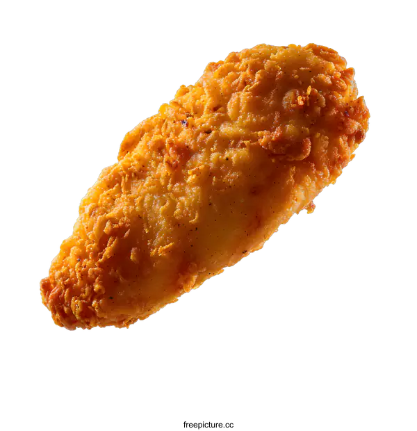 [Transparent Background PNG]Crispy Fried Chicken Breast