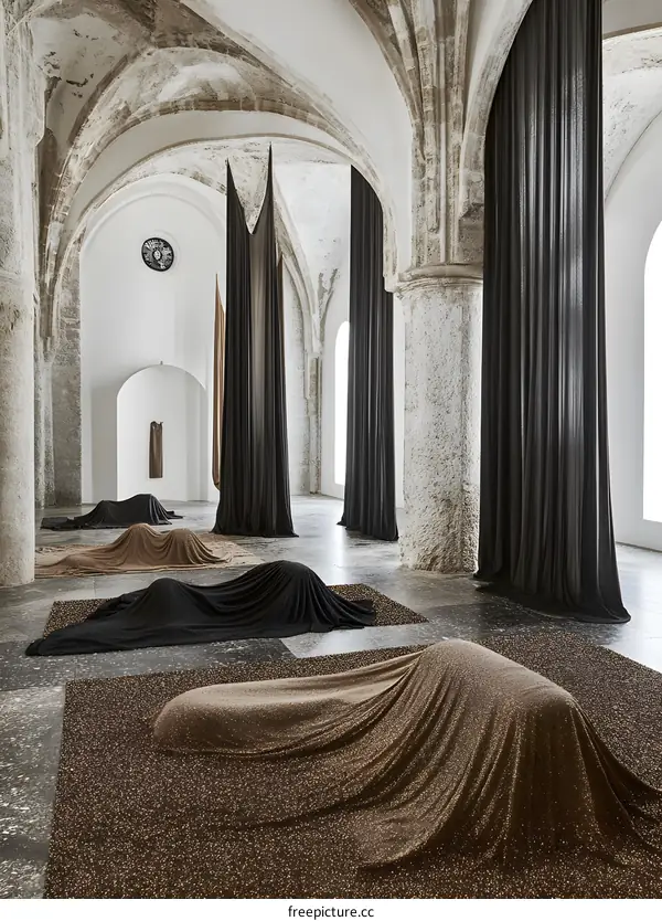 Contemporary Art Installation in a Historic Church