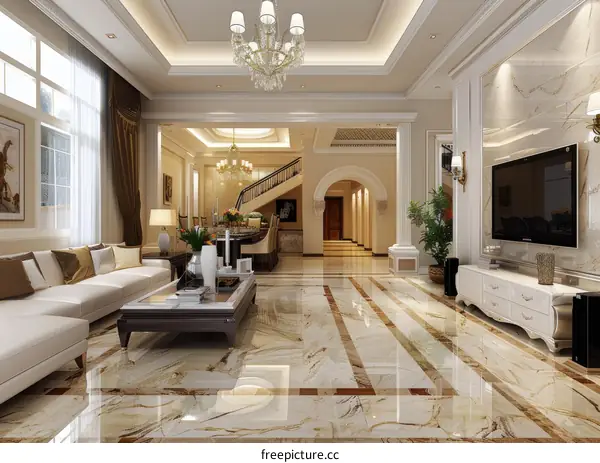 Luxurious Modern Living Room Interior Design