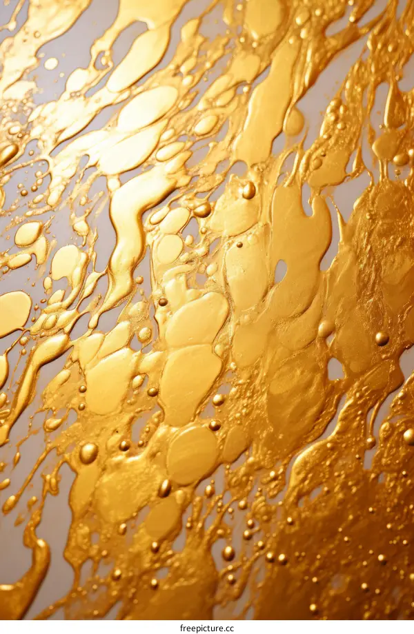 Golden paint texture background