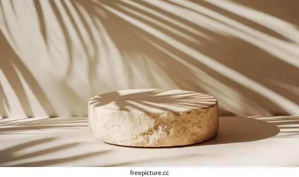 Beige Minimalist Product Display Platform