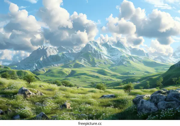 Awesome Mountain Landscape