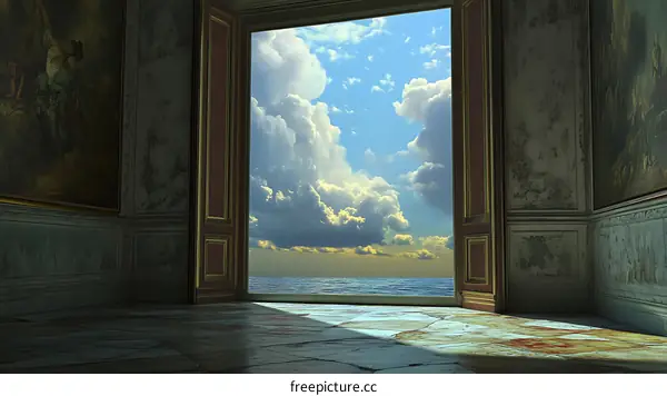 Open Door to the Sea and Sky