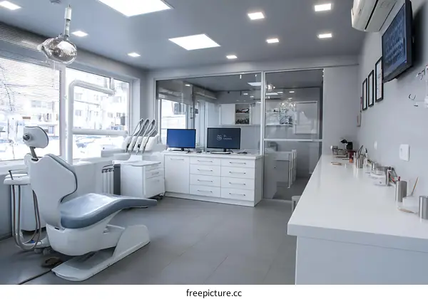Modern Dental Clinic Interior Design