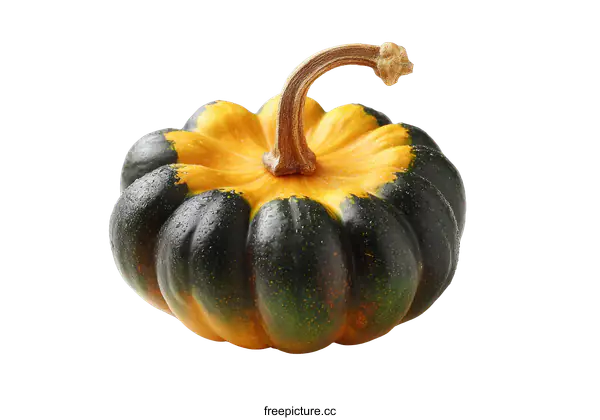 [Transparent Background PNG]Close Up of Colorful Decorative Gourd
