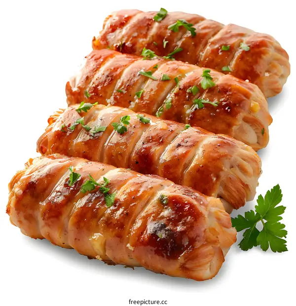 Chicken stuffed with cheese and bacon