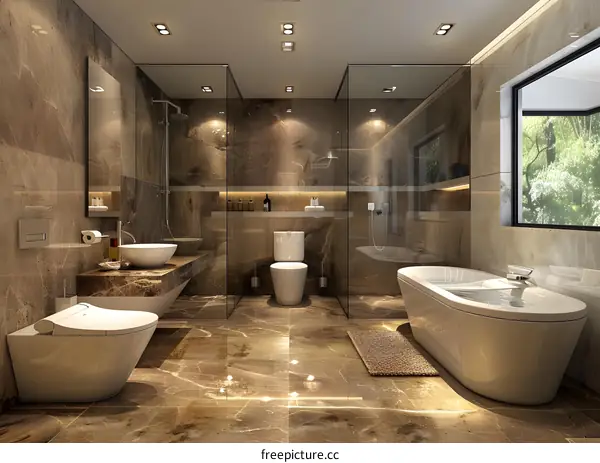 Luxury bathroom