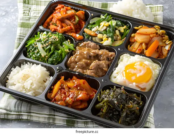 Korean Food Bento Box
