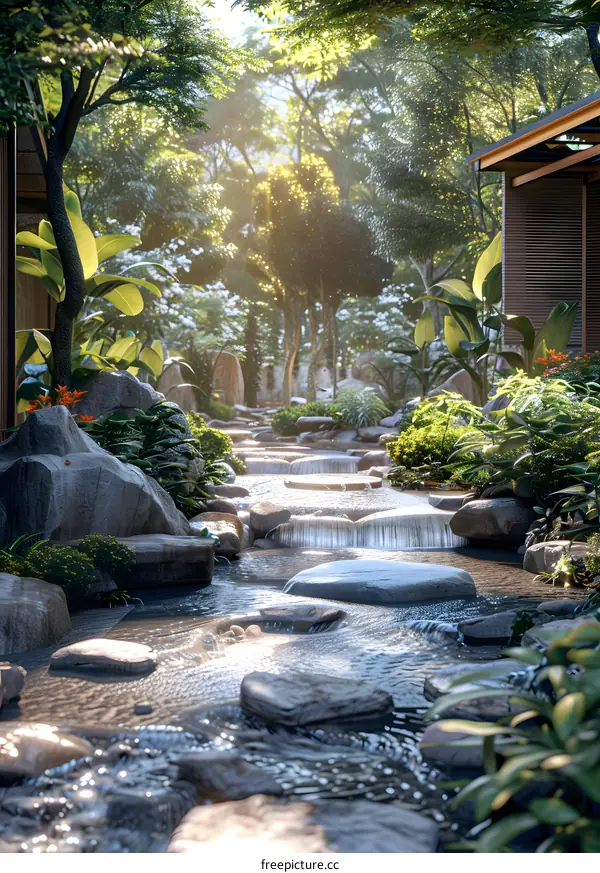 Natural Landscape Garden Design