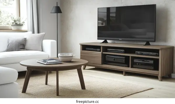 Modern Living Room Furniture Set with TV Stand