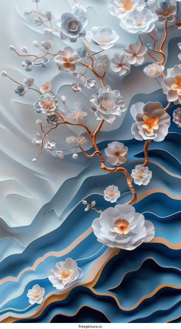 Floral Design Decorative Wall Art