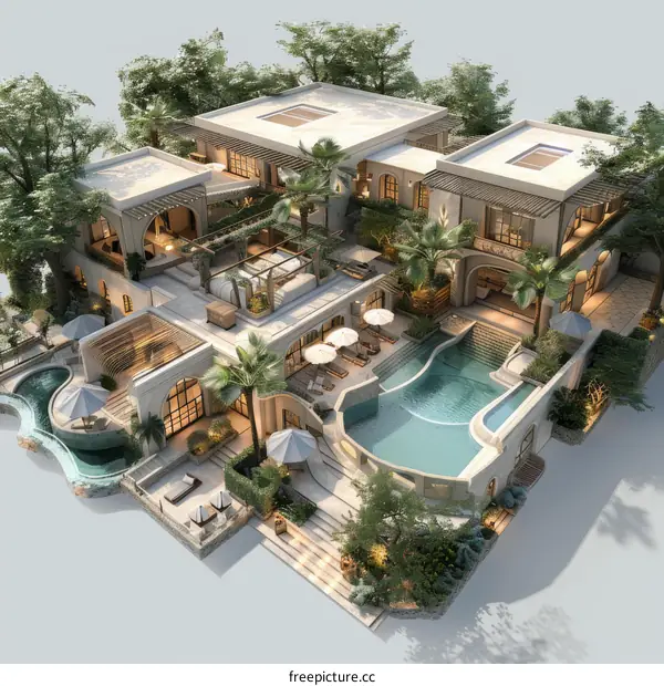 Modern Villa with Luxurious Lifestyle and Swimming Pool