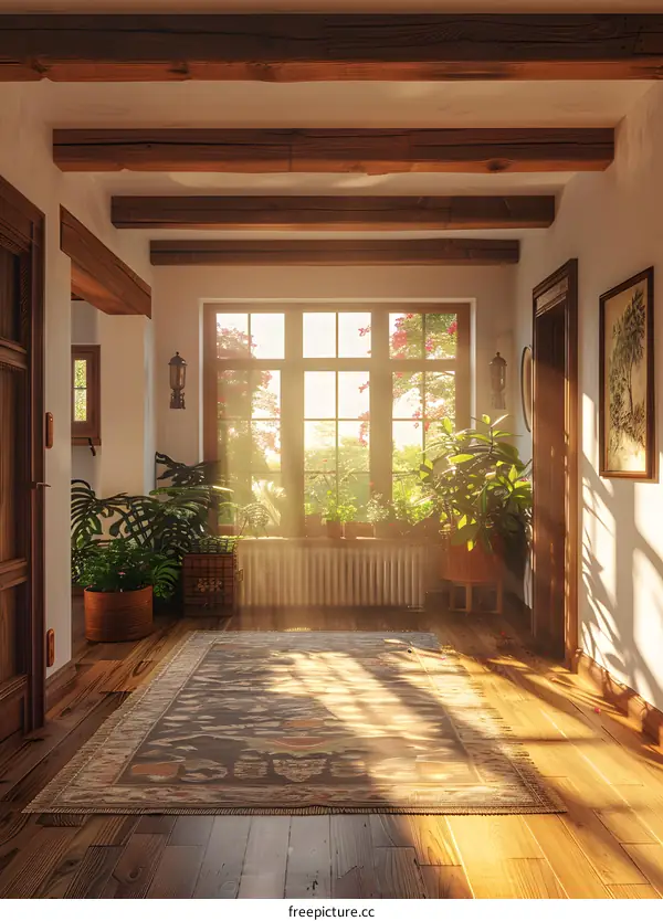 European style house interior design