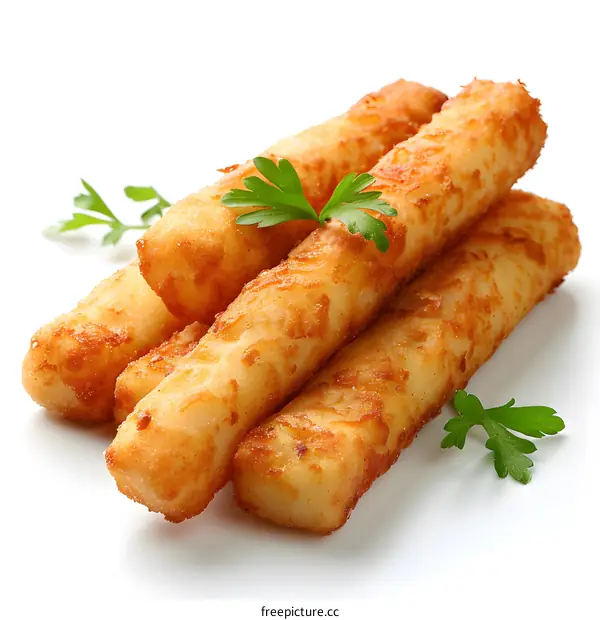 Fried cheese sticks