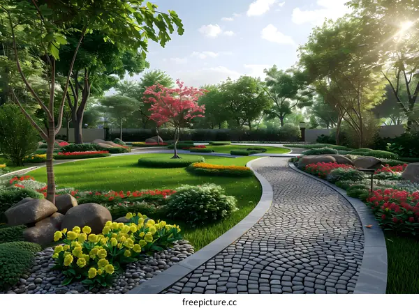 Exquisite Garden Landscape Design