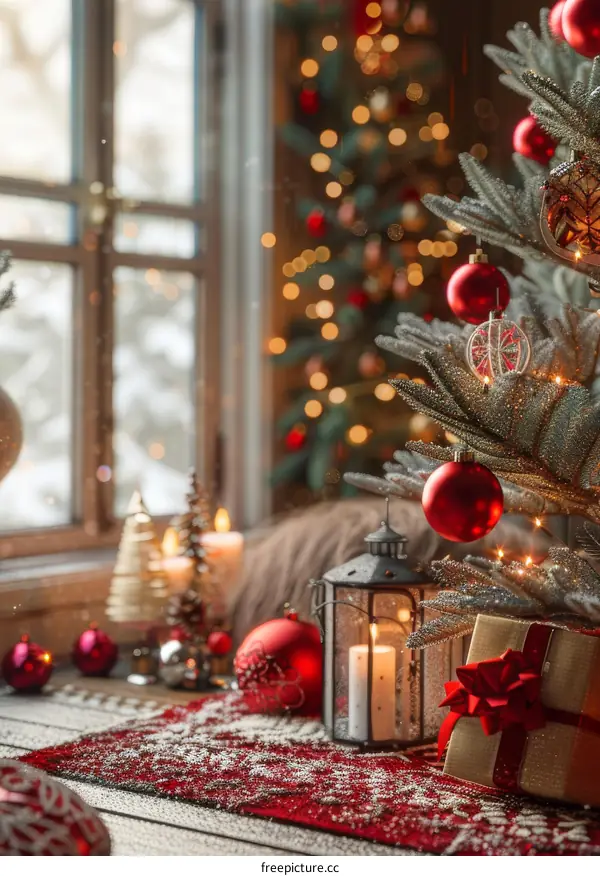 Christmas Cozy Interior Festive Decor