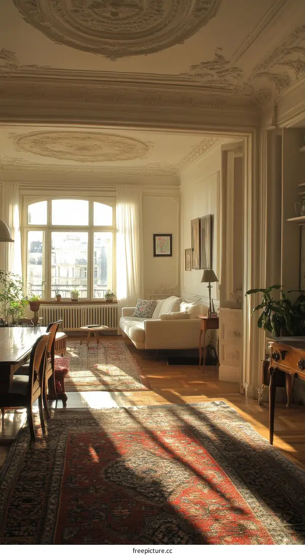 Elegant European Interior Design Living Room