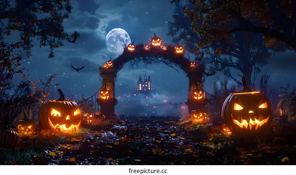 Spooky Halloween Night