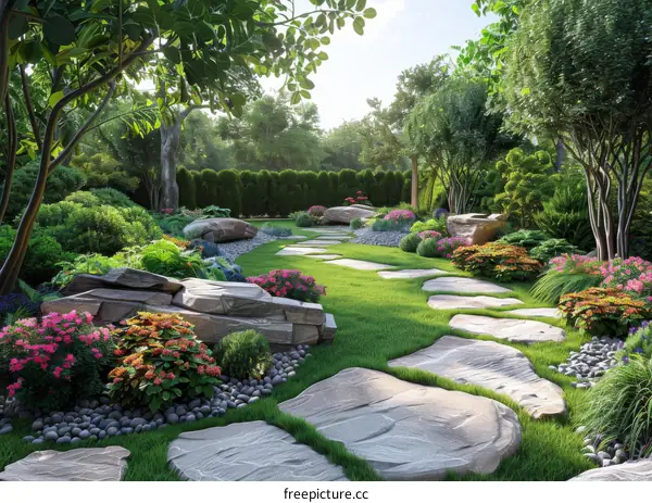 Garden Landscape Design for Residential Areas