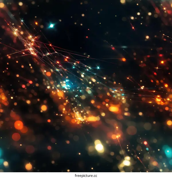 Glowing Particles and Stars