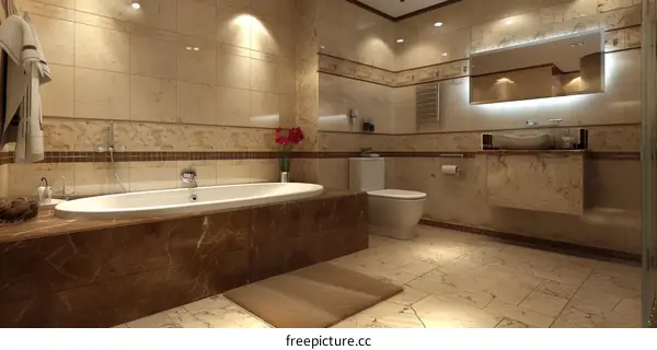 Luxury Modern Bathroom Interior Design
