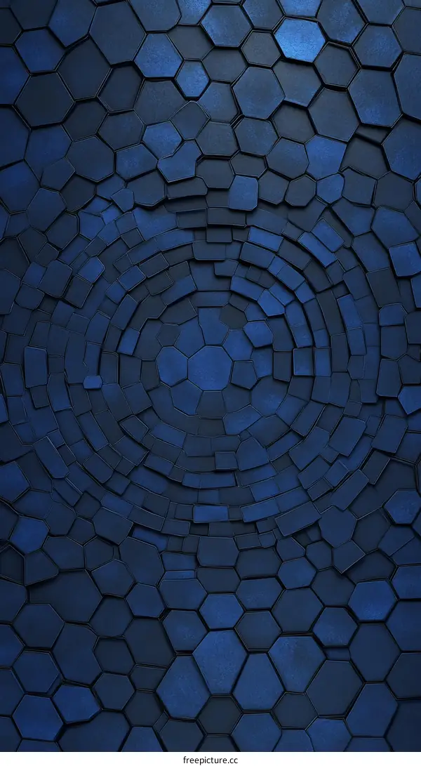 Abstract Geometric Hexagon Pattern Background