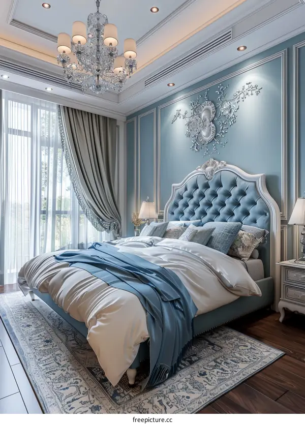 Luxurious European Bedroom Interior Design