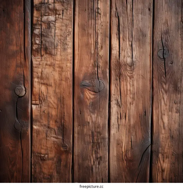 Old wooden fence background