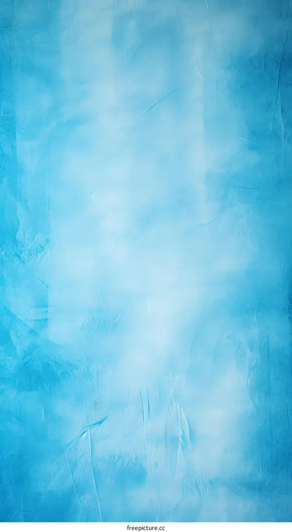 Blue Abstract Background With Blurry White Light