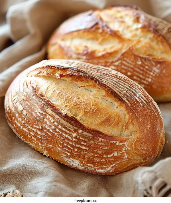Artisan Sourdough Bread Loaf