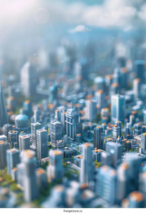 Miniature Cityscape: Tilt-Shift Photography