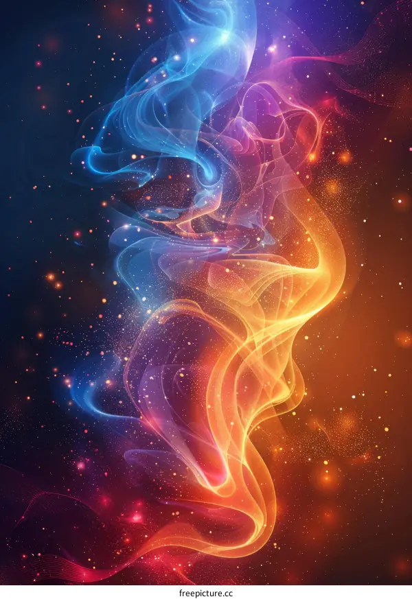 A Blazing Tapestry in the Cosmic Void