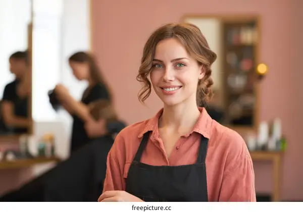 Friendly Salon Staff Member