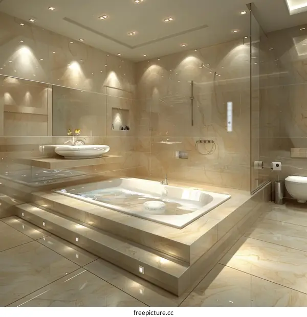Luxury Modern Bathroom Interior Design