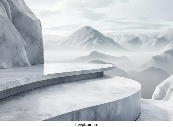 Foggy Mountain Podium